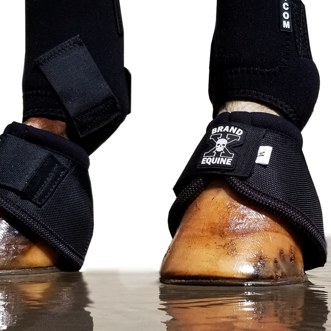 Leather 2025 bell boots