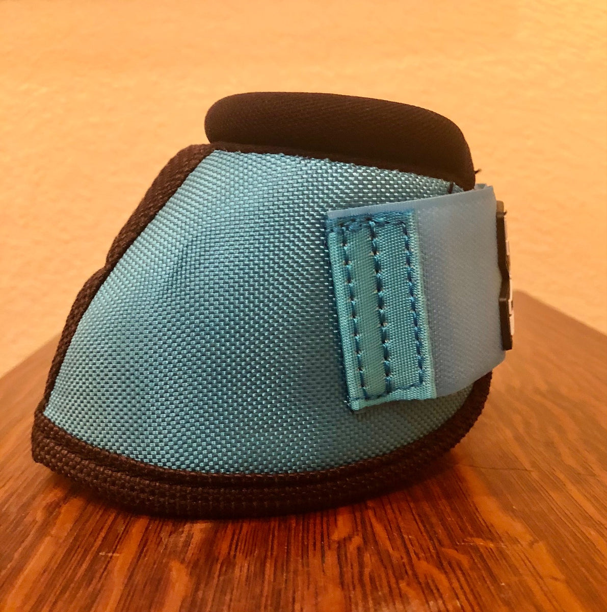 Turquoise Large Bell Boots Brand X Equine